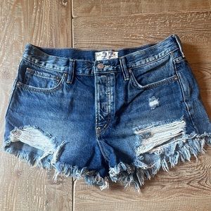Free People We The Free Denim Shorts